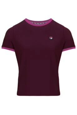 FILA Marcia Ringer Tee -Cheap US Modern Apparel Store Marcia F22WF018 894 01