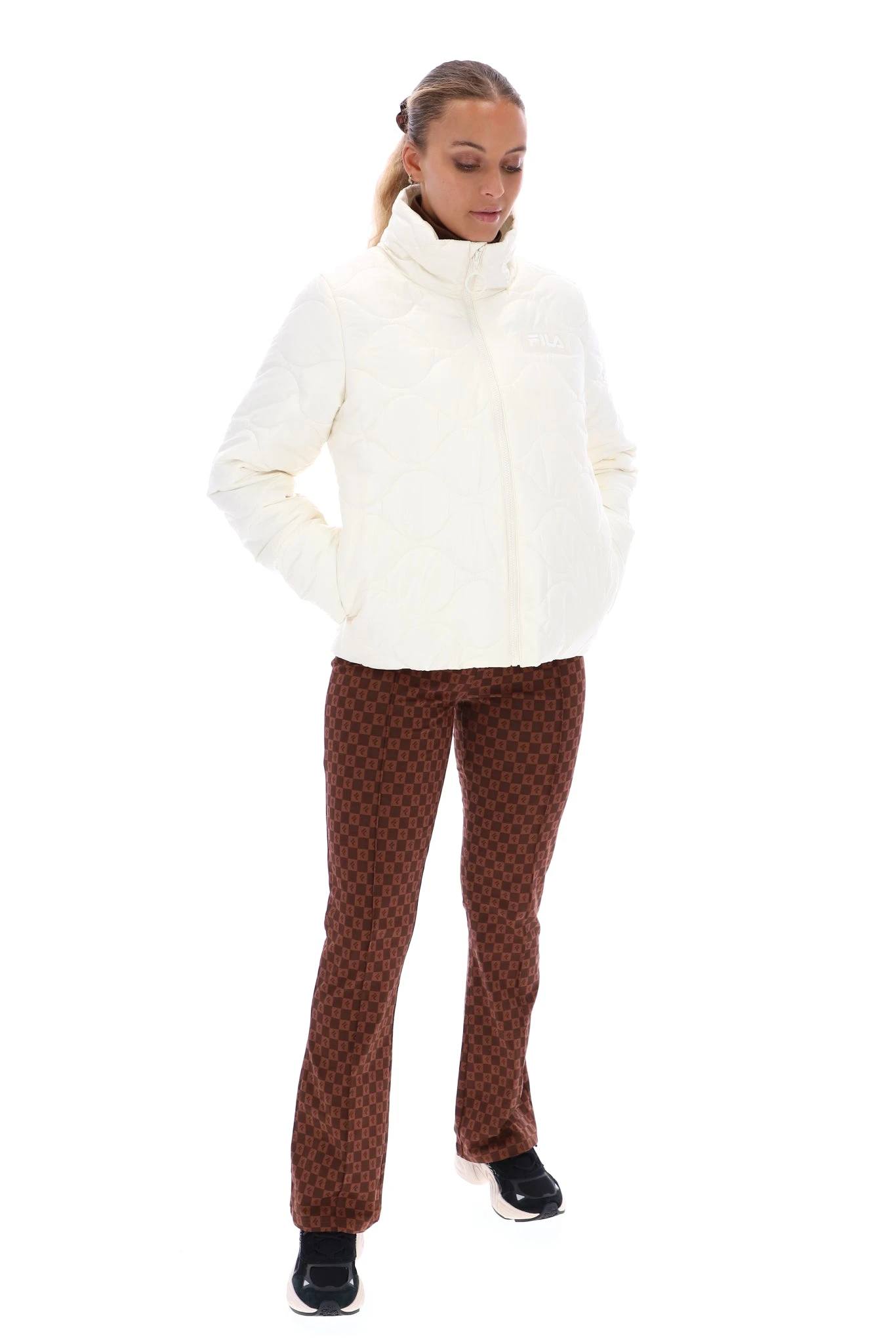 FILA Mavis Quilted Jacket 2 FILA Mavis Quilted Jacket - Image 2