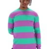 FILA Morley Unisex Oversized Stripe Long Sleeved Pocket Tee