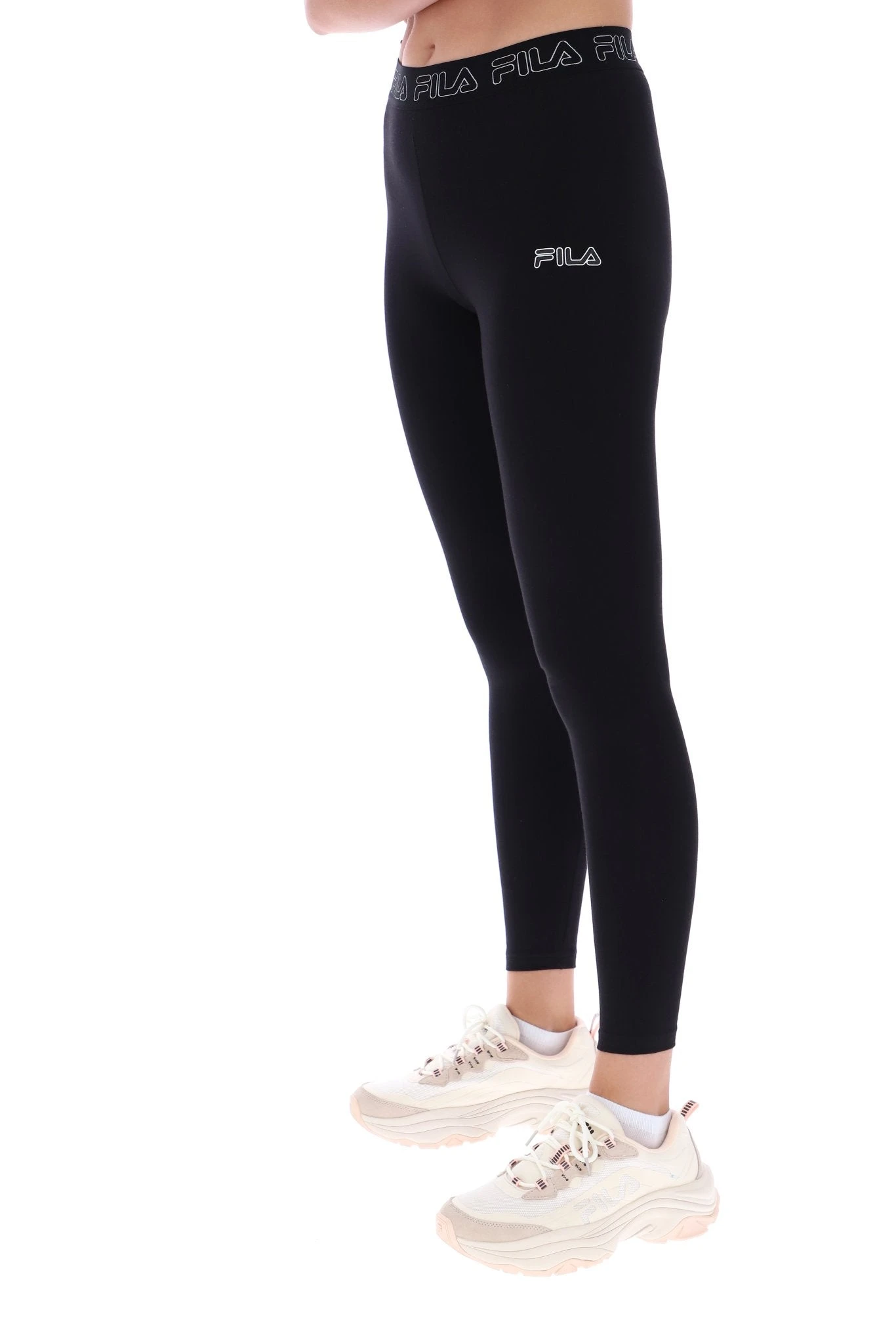 FILA Nika Tape Waistband Leggings 2 FILA Nika Tape Waistband Leggings - Image 2