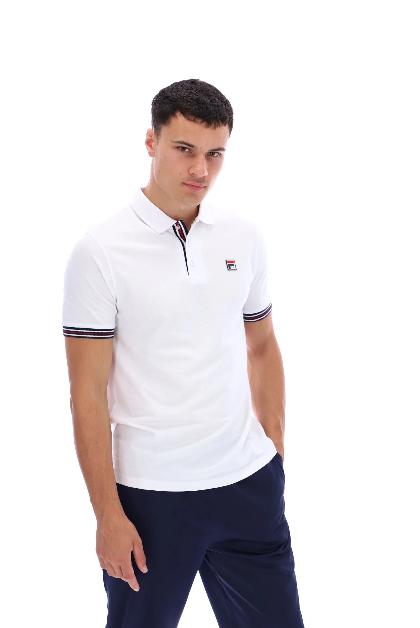 FILA Omari Heritage Stripe Polo 8 FILA Omari Heritage Stripe Polo - Image 8