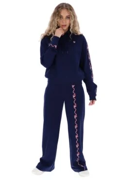 FILA Orsina Embroidered Hoody -Cheap US Modern Apparel Store ORSINA LW119331 410 03