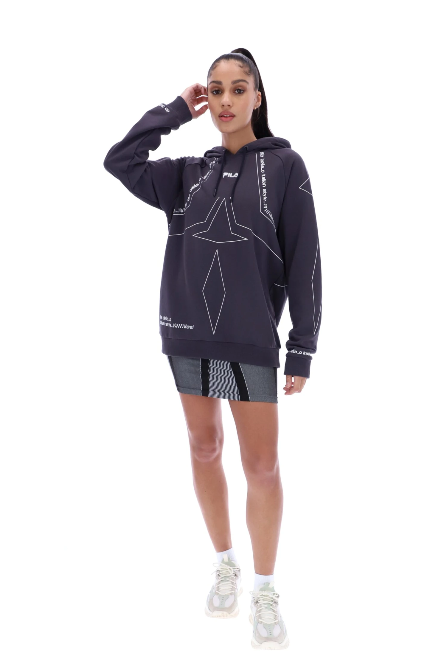 FILA Patrizia Raglan Hoody 3 FILA Patrizia Raglan Hoody - Image 3