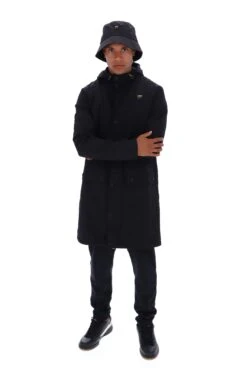 FILA Pezza Parka Nylon Longline Jacket With Fleece Lining -Cheap US Modern Apparel Store PEZZAPARKA F22MG001 001 04