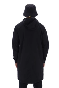 FILA Pezza Parka Nylon Longline Jacket With Fleece Lining -Cheap US Modern Apparel Store PEZZAPARKA F22MG001 001 40