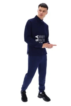 FILA Piton Embossed 1/4 Zip Top -Cheap US Modern Apparel Store PITON F21MW013 410 17