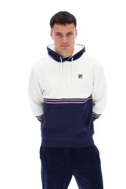FILA Ralph Colour Block Hoodie -Cheap US Modern Apparel Store RALPH FW23MH042 410 20