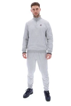 FILA Ramy F Box 1/4 Zip With Yarn Dye Cuff -Cheap US Modern Apparel Store RAMY SS24UC004 289 01