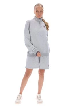 FILA Ramy F Box 1/4 Zip With Yarn Dye Cuff -Cheap US Modern Apparel Store RAMY SS24UC004 289 06