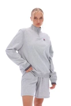 FILA Ramy F Box 1/4 Zip With Yarn Dye Cuff -Cheap US Modern Apparel Store RAMY SS24UC004 289 40