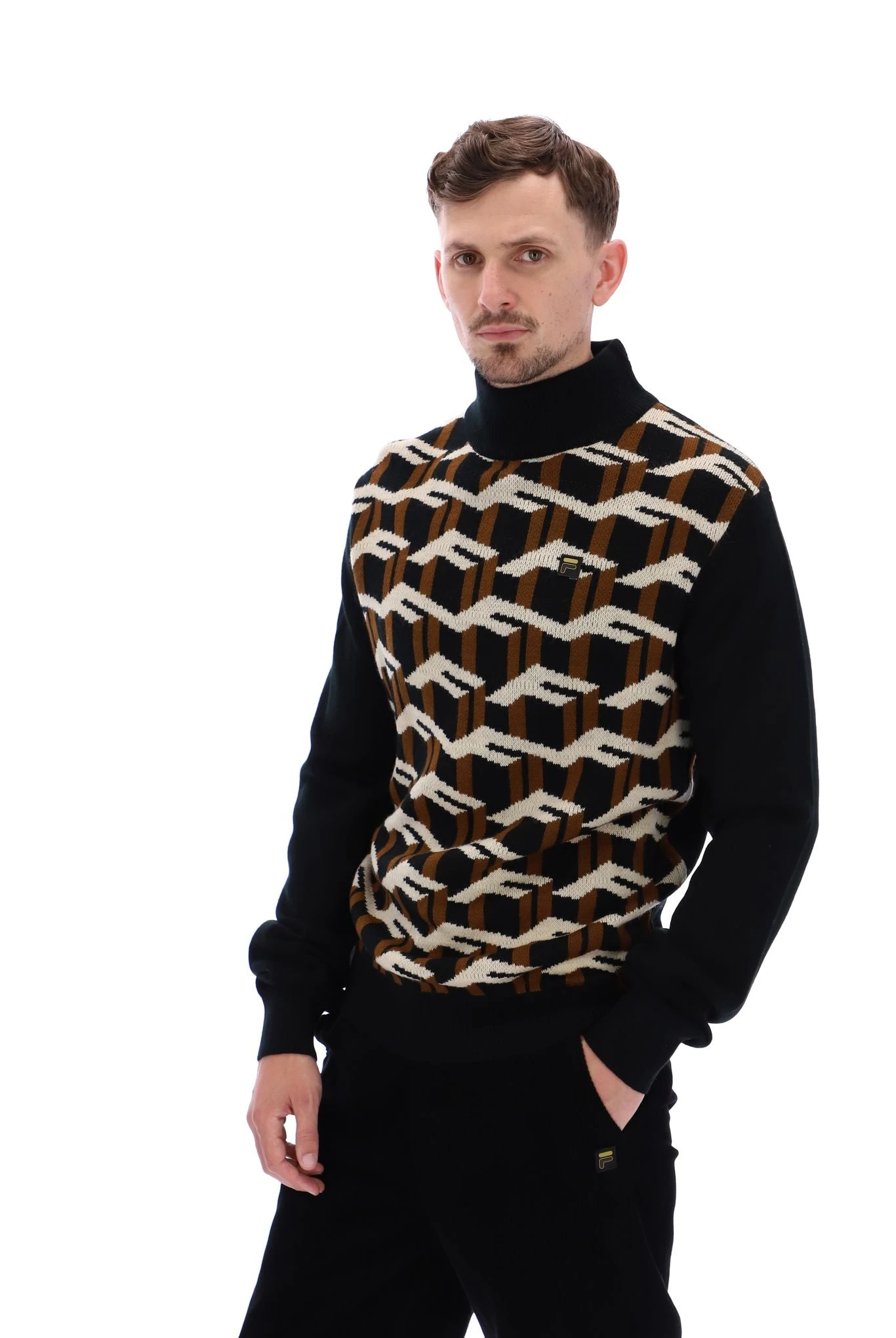 FILA Remo Knitted Turtle Neck 2 FILA Remo Knitted Turtle Neck - Image 2