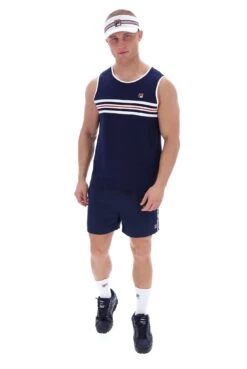 FILA Rico Jaquard Rib Vest -Cheap US Modern Apparel Store RICO SS24MH031 410 03