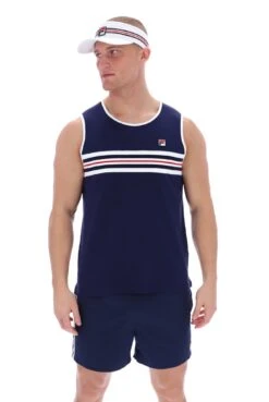 FILA Rico Jaquard Rib Vest -Cheap US Modern Apparel Store RICO SS24MH031 410 31