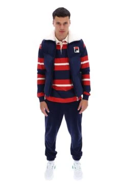 FILA Rossy Corduroy Mix Puffer Gilet 12 FILA Rossy Corduroy Mix Puffer Gilet -Cheap US Modern Apparel Store ROSSY FW23MH056 410 01