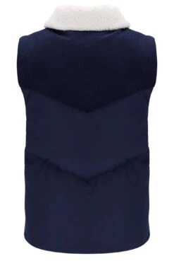 FILA Rossy Corduroy Mix Puffer Gilet 19 FILA Rossy Corduroy Mix Puffer Gilet -Cheap US Modern Apparel Store ROSSY FW23MH056 410 02