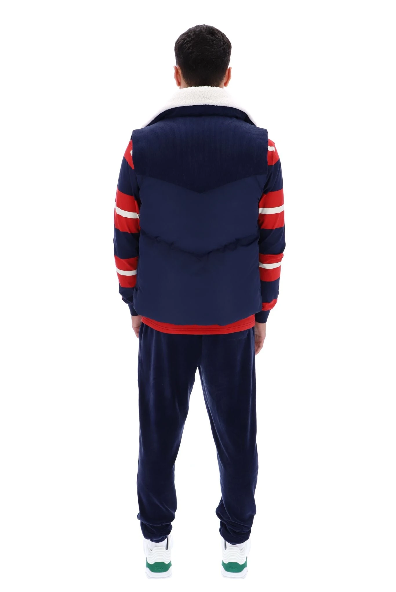 FILA Rossy Corduroy Mix Puffer Gilet 6 FILA Rossy Corduroy Mix Puffer Gilet - Image 6