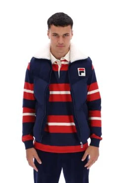 FILA Rossy Corduroy Mix Puffer Gilet 16 FILA Rossy Corduroy Mix Puffer Gilet -Cheap US Modern Apparel Store ROSSY FW23MH056 410 19
