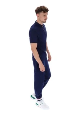 FILA Rufus Textured Stripe Polo -Cheap US Modern Apparel Store RUFUS FW23MH045 410 14