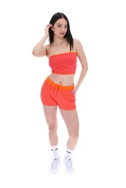 FILA Sawyer Print Bandeau Top 14 FILA Sawyer Print Bandeau Top -Cheap US Modern Apparel Store SAWYER SS23ASW008 501 05