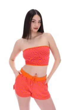 FILA Sawyer Print Bandeau Top 18 FILA Sawyer Print Bandeau Top -Cheap US Modern Apparel Store SAWYER SS23ASW008 501 29