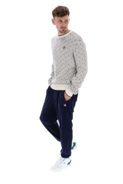 FILA Senna AOP Crew Sweatshirt -Cheap US Modern Apparel Store SENNA FW23MH029 130 09