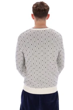 FILA Senna AOP Crew Sweatshirt -Cheap US Modern Apparel Store SENNA FW23MH029 130 38