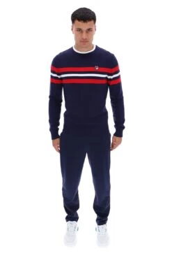 FILA Siro Knitted Crew Sweater 10 FILA Siro Knitted Crew Sweater -Cheap US Modern Apparel Store SIRO LM932932 410 01