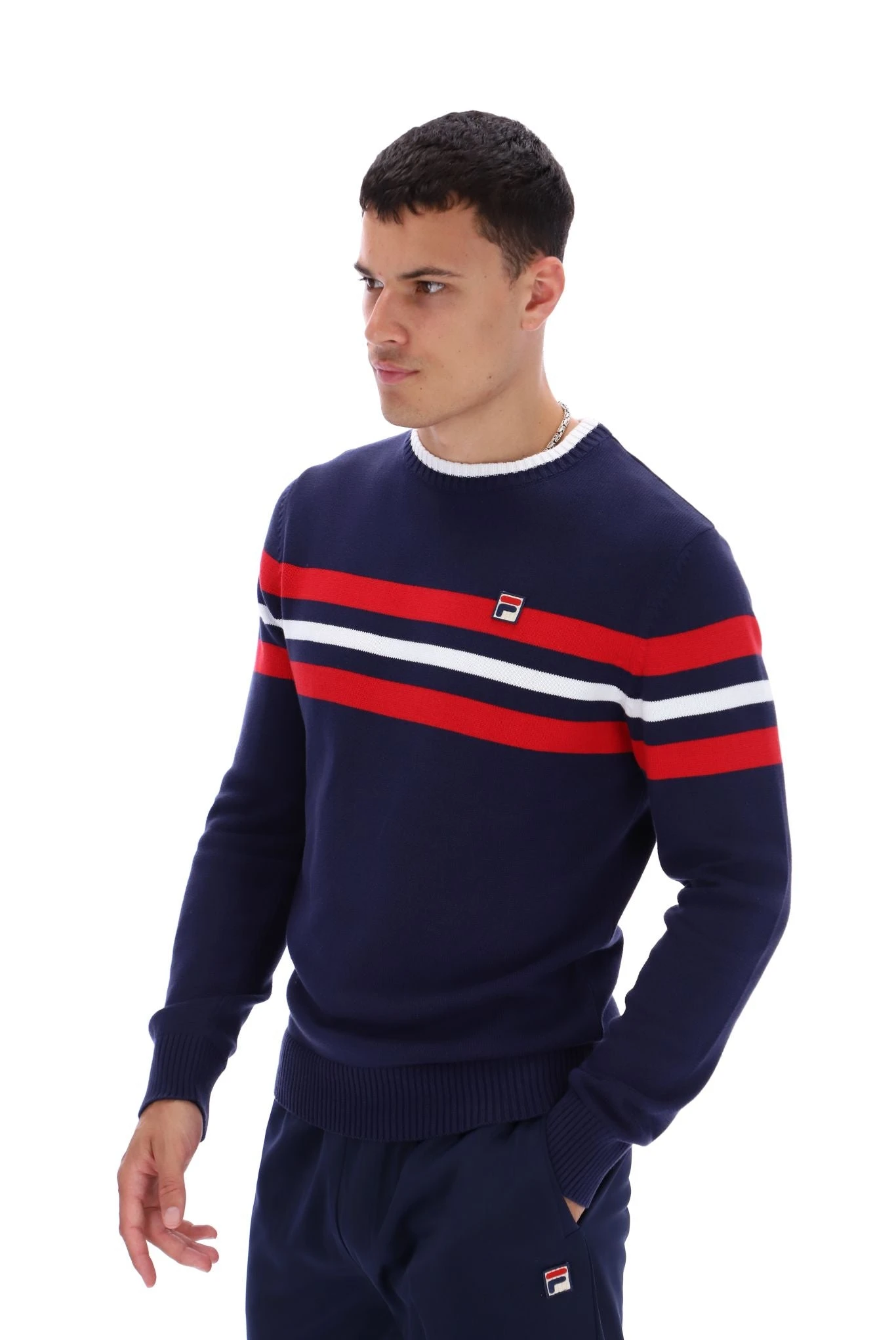 FILA Siro Knitted Crew Sweater 2 FILA Siro Knitted Crew Sweater - Image 2