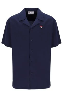 FILA Soren Button Up Shirt -Cheap US Modern Apparel Store SOREN S23MH037 410 01