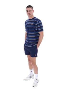 FILA Stan Yarn Dye Striped T-Shirt -Cheap US Modern Apparel Store STAN S23MH009 410 06