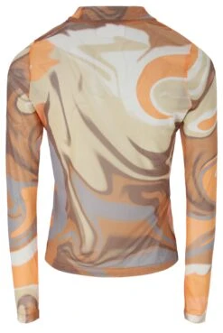 FILA Sue L/S High Neck Top -Cheap US Modern Apparel Store SUE F21WH034 940 02