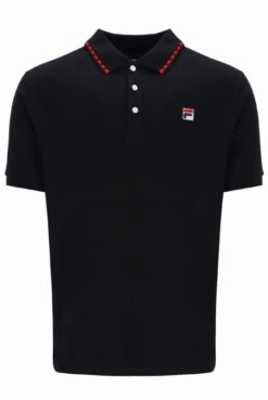 FILA Seb Graphic Polo Shirt 12 FILA Seb Graphic Polo Shirt -Cheap US Modern Apparel Store Seb F22MF005 001 01