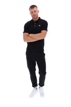 FILA Seb Graphic Polo Shirt 10 FILA Seb Graphic Polo Shirt -Cheap US Modern Apparel Store Seb F22MF005 001 14