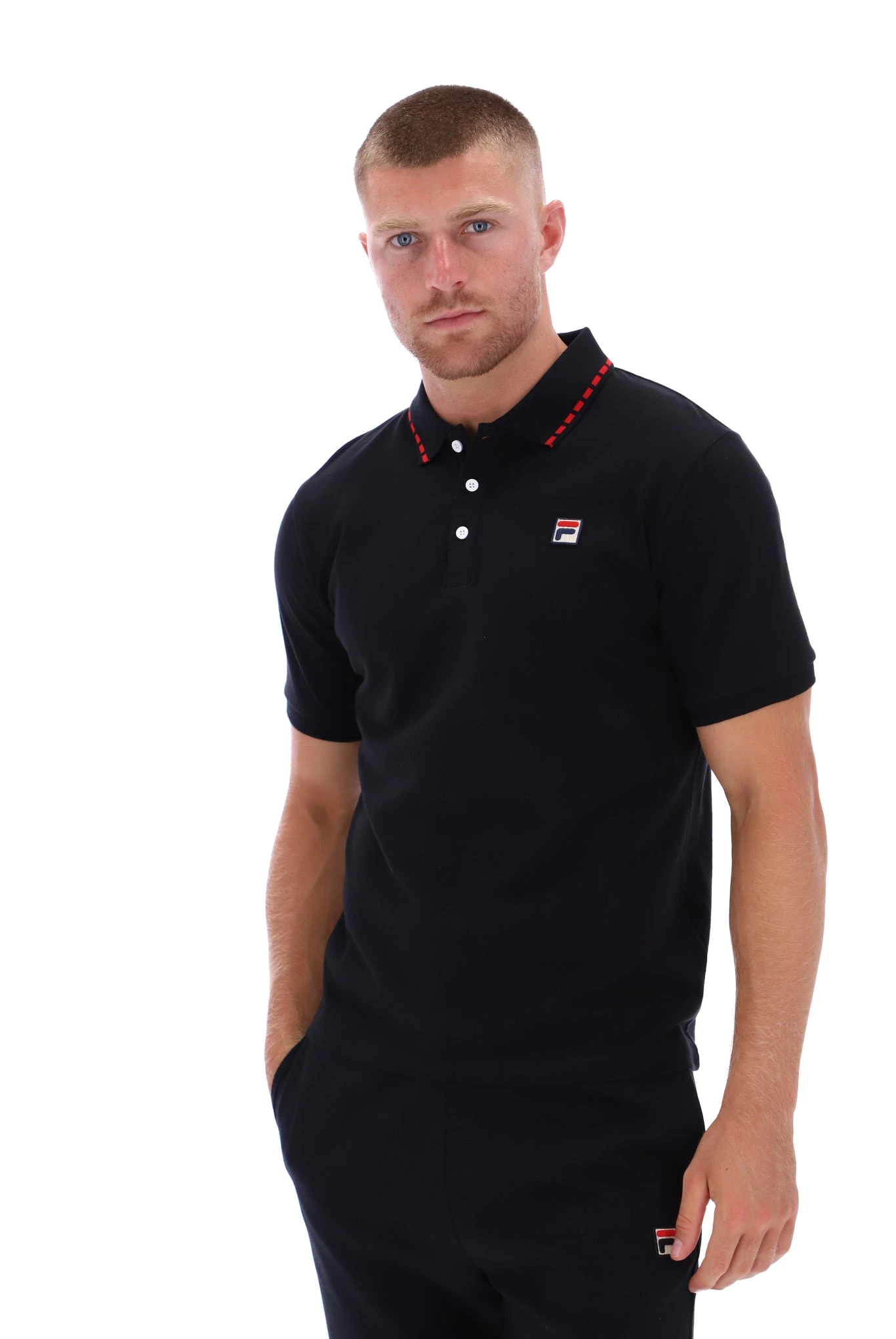 FILA Seb Graphic Polo Shirt 1 FILA Seb Graphic Polo Shirt