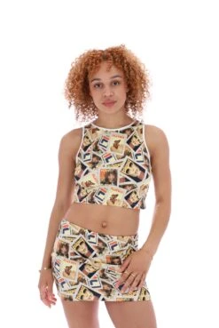 FILA PLAYBOY X FILA Tank Top -Cheap US Modern Apparel Store TERI S22UP012 050 33