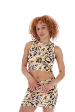 FILA PLAYBOY X FILA Tank Top -Cheap US Modern Apparel Store TERI S22UP012 050 41