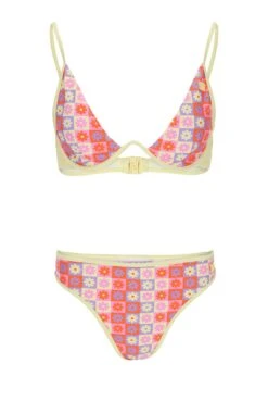 FILA Tessa Floral Print Bikini -Cheap US Modern Apparel Store TESSA SS23ASW057 501 01