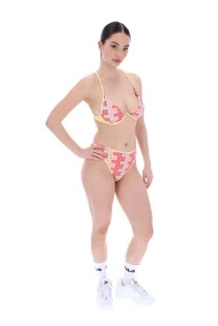 FILA Tessa Floral Print Bikini -Cheap US Modern Apparel Store TESSA SS23ASW057 501 10