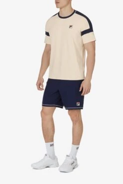 FILA Tennis Pro Tennis Heritage Pin Stripe T-Shirt -Cheap US Modern Apparel Store TM33D714 896 04 e