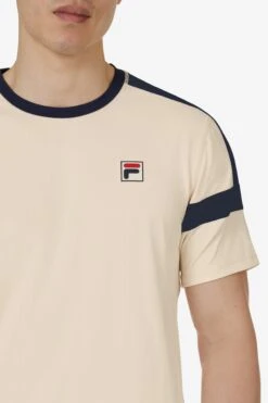 FILA Tennis Pro Tennis Heritage Pin Stripe T-Shirt -Cheap US Modern Apparel Store TM33D714 896 05 e