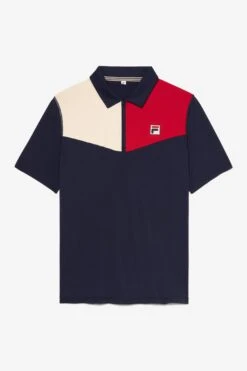 FILA Tennis Pro Tennis Heritage Color Block Polo 5 FILA Tennis Pro Tennis Heritage Color Block Polo -Cheap US Modern Apparel Store TM33D715 488 01 e 642b2813 c0e2 4974 8101 0127b74a22f5