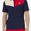 FILA Tennis Pro Tennis Heritage Color Block Polo