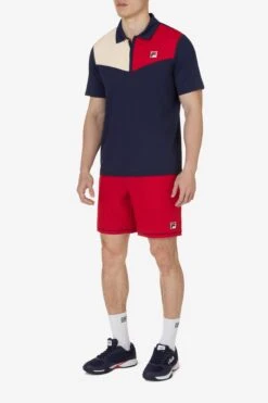 FILA Tennis Pro Tennis Heritage Color Block Polo 7 FILA Tennis Pro Tennis Heritage Color Block Polo -Cheap US Modern Apparel Store TM33D715 488 04 e d39ab8ee e48b 4c93 a366 16dcc2d7f580