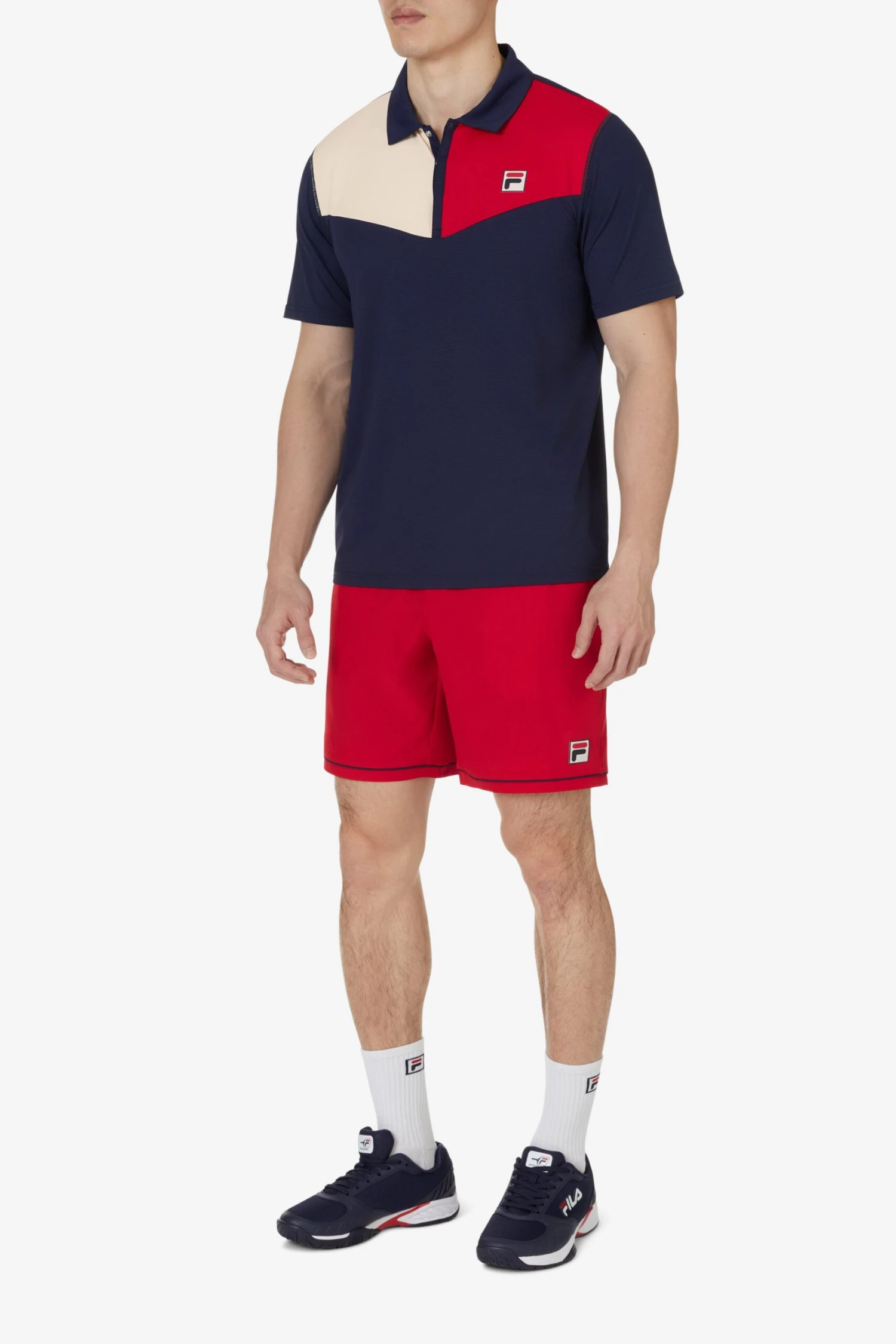 FILA Tennis Pro Tennis Heritage Color Block Polo 4 FILA Tennis Pro Tennis Heritage Color Block Polo - Image 4