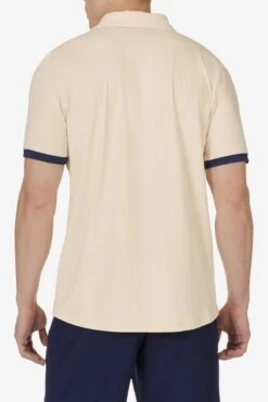 FILA Tennis Pro Tennis Heritage Pin Stripe Polo -Cheap US Modern Apparel Store TM33E113 896 03 e