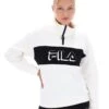 FILA Trofana Wide Neck 1/4 Zip Sweatshirt