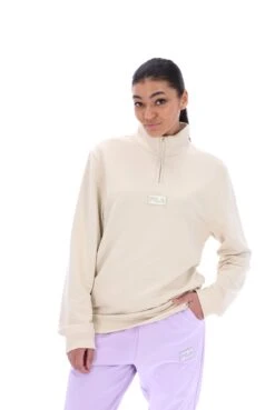 FILA Tuss Unisex 1/4 Zip Up Fleece -Cheap US Modern Apparel Store TUSS S23UC003 120 23