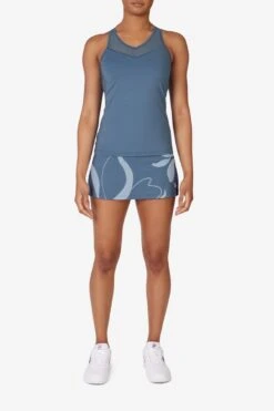 FILA Tennis Tennis Essential Racerback Top -Cheap US Modern Apparel Store TW31D352 492 04 e