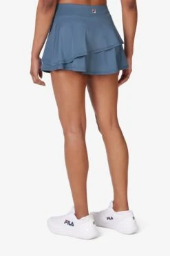 FILA Tennis Tennis Double Tier Court Skort -Cheap US Modern Apparel Store TW411118 492 03 e