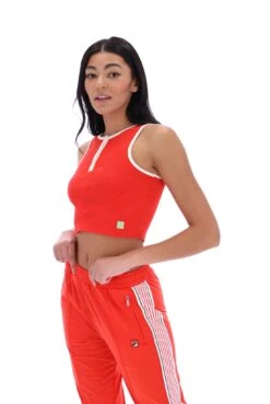 FILA Tyla Ribbed Cropped Vest -Cheap US Modern Apparel Store TYLA S23WH004 851 ARYAPANT S23WH006 851 26